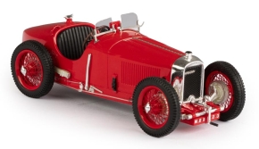 1928 Amilcar C6 voiture de course, Version rue MRB 123 rouge 1/43 résine