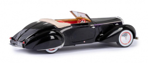 1939 Delage D6-70 Convertible from Letourneur & Marchand black 1/43 ready made