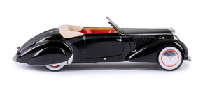 1939 Delage D6-70 Convertible from Letourneur & Marchand black 1/43 ready made