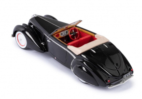 1939 Delage D6-70 Convertible from Letourneur & Marchand black 1/43 ready made