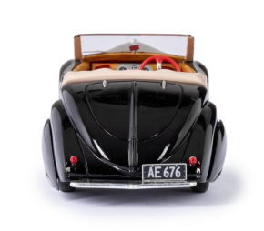 1939 Delage D6-70 Convertible from Letourneur & Marchand black 1/43 ready made