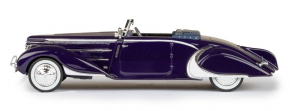 1935 Delage D8-85 Clabot Convertible from Henri Chapron dark blue 1/43 resin