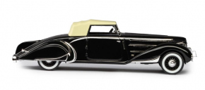 1935 Delage D8-85 Clabot Convertible from Henri Chapron black 1/43 resin