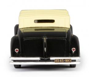 1935 Delage D8-85 Clabot Convertible from Henri Chapron black 1/43 resin