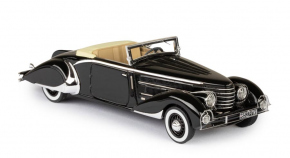 1935 Delage D8-85 Clabot Convertible from Henri Chapron black 1/43 ready made