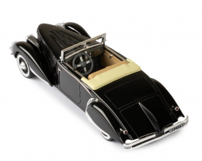 1935 Delage D8-85 Clabot Convertible from Henri Chapron black 1/43 ready made