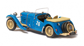 1947 H.R.G. 1500 Sport Roadster, toit ouvert bleu 1/43 résine tout monté