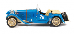 1947 H.R.G. 1500 Sport Roadster, toit ouvert bleu 1/43 résine tout monté