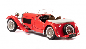 1947 H.R.G. 1500 Sport Roadster, toit ouvert rouge 1/43 résine tout monté