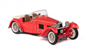 1947 H.R.G. 1500 Sport Roadster, toit ouvert rouge 1/43 résine tout monté