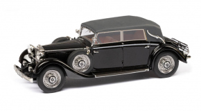 1933-1936 Mercedes Benz 290 W18 Convertible D closed top black 1/43 ready made