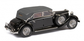 1933-1936 Mercedes Benz 290 W18 Convertible D closed top black 1/43 ready made
