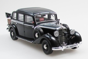 1936-1940 Mercedes-Benz 260D W138 Pullman Landaulet Berlin Taxi schwarz 1/43