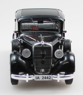 1936-1940 Mercedes-Benz 260D W138 Pullman Landaulet Berlin Taxi schwarz 1/43