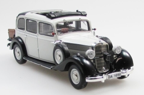 1936-1940 Mercedes-Benz 260D W138 Pullman Landaulet Berlin Taxi grau-schwarz