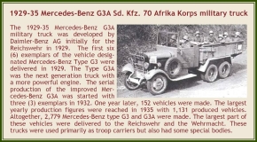 1929-35 Mercedes-Benz G3A Sd. Kfz. 70 Afrika Korps khaki 1/43 Resine