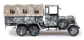 1929-35 Mercedes-Benz G3A Sd. Kfz. 70 Wermacht Militär hinten geschlossen grau