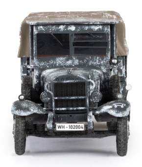1929-35 Mercedes-Benz G3A Sd. Kfz. 70 Wermacht Militär hinten geschlossen grau