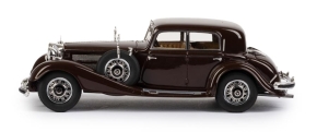 1936 Mercedes-Benz 540K W29 limousine brun foncé 1/43 résine tout monté