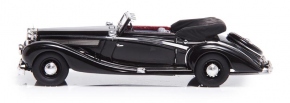 1938 Maybach SW 38 Cabriolet A Spohn, toit ouvert noir 1/43 tout monté