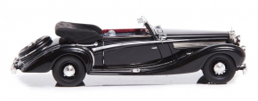 1938 Maybach SW 38 Cabriolet A Spohn, toit ouvert noir 1/43 tout monté