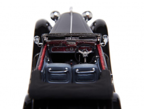 1938 Maybach SW 38 Cabriolet A Spohn, toit ouvert noir 1/43 tout monté