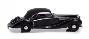 1938 Maybach SW 38 Cabriolet A Spohn, toit fermé noir 1/43 tout monté