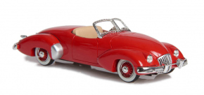 1947 Kurtis Omohundro roadster rouge 1/43 tout monté