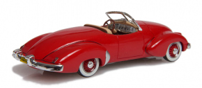 1947 Kurtis Omohundro roadster rouge 1/43 tout monté