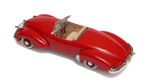 1947 Kurtis Omohundro roadster rouge 1/43 tout monté