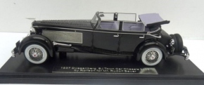 1937 Duesenberg SJ Town Car Chassis 2405 black 1/43 ready made