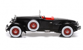 1928 Stutz Black Hawk Speedster, toit ouvert noir 1/43 tout monté