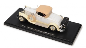 1930 Pierce Arrow Model B roadster, Dach geschlossen beige 1/43 Fertigmodell