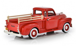 1951 GMC Series 100 5 window pickup rouge 1/43 tout monté