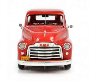 1951 GMC Series 100 5 window pickup rouge 1/43 tout monté