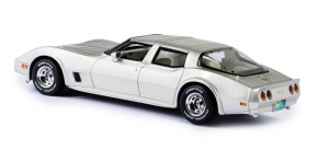 1980 Chevrolet Corvette America 4-door, closed roof silver 1/43 ready made