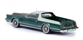 1977 Lincoln Continental Mark V Coloma Pickup bicolore vert 1/43 tout monté