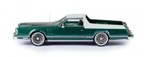 1977 Lincoln Continental Mark V Coloma Pickup bicolore vert 1/43 tout monté