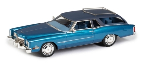 1972 Cadillac Eldorado 2 türig Wagon bleu bicolore 1/43 tout monté