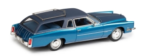 1972 Cadillac Eldorado 2 türig Wagon bleu bicolore 1/43 tout monté