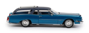 1972 Cadillac Eldorado 2 türig Wagon bleu bicolore 1/43 tout monté