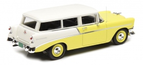 1956 Chevrolet Handyman 210 Wagon 2-door yellow-white 1/43 ready made