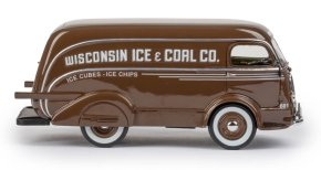 1938 International D-300 Wisconsin Ice & Coal Co. Delivery Van brown 1/43