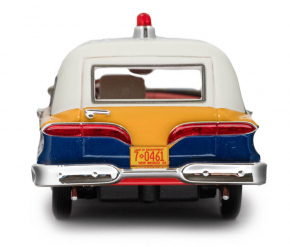 1958 Edsel Corsair ambulance Memphian Coachwork Co. rouge-jaune-bleu-blanc 1/43