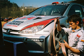 Peugeot 206 WRC Rallye Catalunya-Costa Brava & Tour de Corse 1/43 JA Miniatures