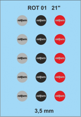 Décalques Rotiform Pour Jantes En Or, Noir Et Rouge - échelle 1/18, Pack De 15 Stickers Haute Qualité