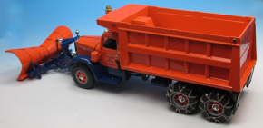 Mack R-600 Dump Truck with snow plow Tollway & Tunnel Authority 1/34