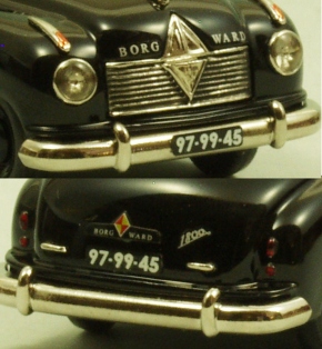 1952-1954 Borgward Hansa 1800 schwarz 1/43 Fertigmodell