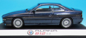 1982 BMW E31 Alpina B12 5.0  Coupe, Delivery about 6-8 months blue met. 1/43