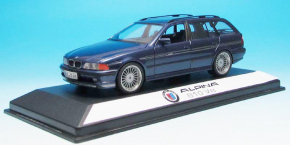 1998 E39 Alpina Typ B10 V8 4,6 Touring bleu mét. 1/43 tout monté